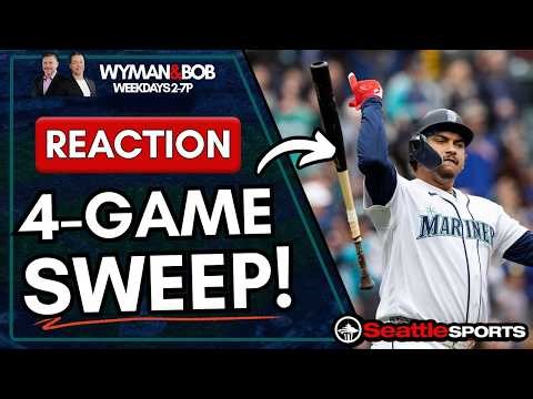 REACTION: #Mariners SWEEP the Astros in 4 games | #SeattleSports