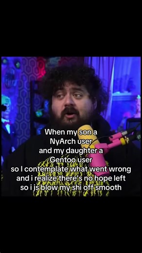 gentoo 💔💔 #linux #opsec #windows #fyp #larping