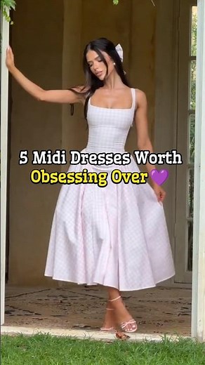 5 Midi Dresses that Instantly Turns Head!