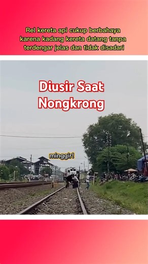 Forced to Leave After Being Evicted While Enjoying Hanging Out on the Edge of Kutoarjo Station #r...