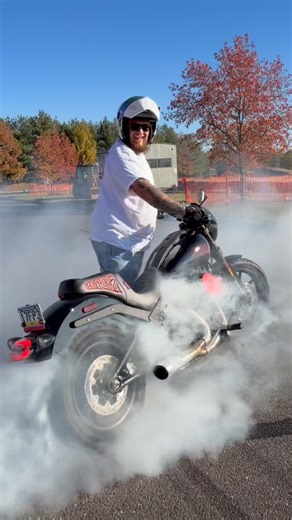 Breaking in the 2025 FXLRS #harley #bikelife #harleydavidson