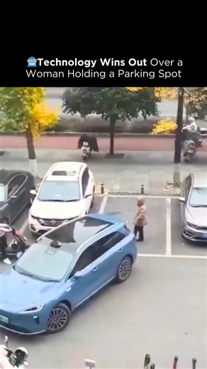 Artificial Intelligence (AI) | Business | Impacts on Instagram: "A viral moment in China showed just how far autonomous driving has come — and how fast it can flip everyday situations on their head. A woman tried to hold a parking spot by standing in it. She assumed the driver stepping out meant he was giving up… But she missed one crucial detail: 👉 The car had already activated autonomous parking. The moment she moved, the vehicle scanned the tight space with its cameras, sensors, and onboard 