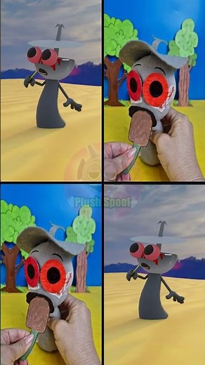 Ice cream make by poop 🍭💩🤢 _ Part4 - A Plush Sprunki