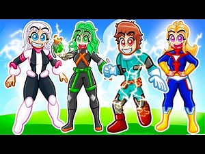 Having a MY HERO ACADEMIA ANIME FAMILY in Fortnite!