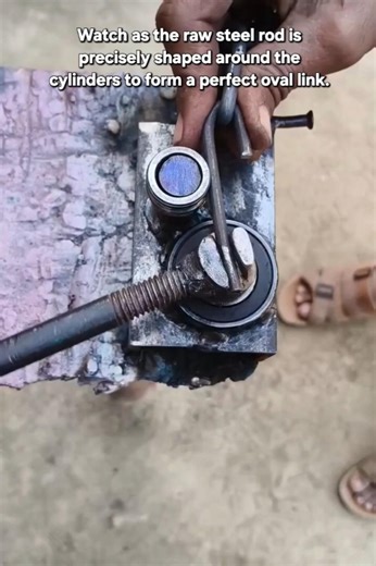 DIY Metal Chain Link Forging