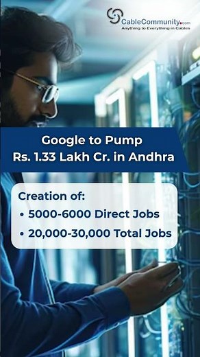 Google to invest Rs. 1.33 Lakh Cr. in Andhra to Develop Large-Scale AI Hub