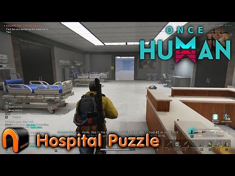 ONCE HUMAN Escape Dayton Hospital Puzzle! #OnceHuman