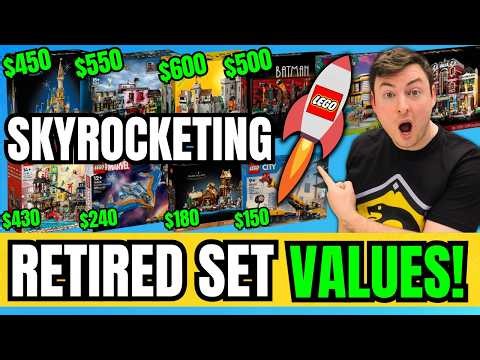These RETIRED LEGO Sets are SKYROCKETING In Value!