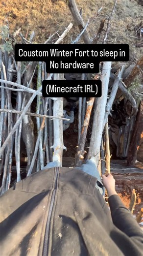 Profound Reality on Instagram: "You will enjoy part 2 #nature #outdoors #aesthetic #fort #camping"