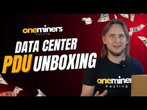 Unboxing the 80A Smart RPDU | OneMiners Data Center Power Distribution Setup (DG Orient)