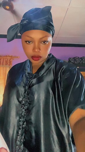 Elegant Black Satin Robe Style Inspiration