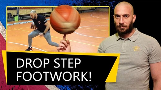 实战脚步：如何做坠步训练 + 脚步移动 + 投篮