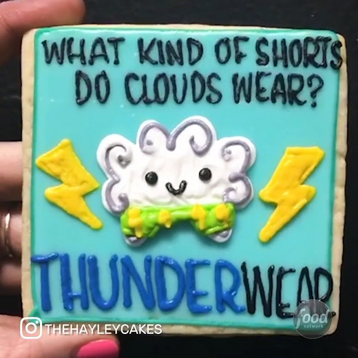 188K views · 807 reactions | Dad jokes or bad jokes? It's a very fine line!  We love these cookies, HayleyCakes and Cookies! | Food Network | Facebook