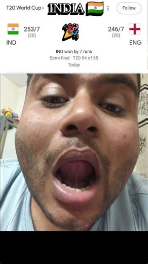 India Won 🏆 Pakistan Shocked 😂 #t20worldcup #india #memes