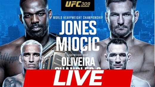 UFC 309: Jon Jones vs Stipe Miocic | LIVE STREAM / Live Coverage