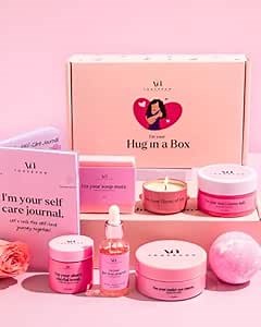 Spa Gifts for Women- Premium Self Care Spa Kit With Bath, Skin Care Sets & Self Care Items For Women - Ultimate Pampering Skin Care Set - Birthday Gifts - Spa Gift Baskets (Pack of 8)