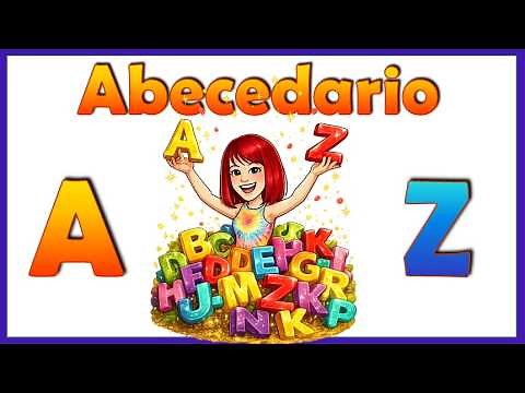 📚EL ABECEDARIO EN ESPAÑOL👉Mayúscula y minúscula 📌Video educativo para niños y adultos