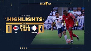 ▶️⚽ Sit back and enjoy the 🤩 highlights of the game between Cuba and Ligue Guadeloupéenne de Football! 📺⚽️ 🗒️ For the recap go to https://ccf.news/3reW1FY 👈 🇨🇺 🆚 🇫🇷 | #GoldCup | Gold Cup