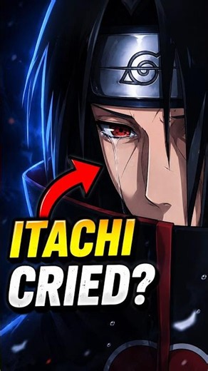 How Many Times Did Itachi Actually Cry? 💔 II #anime #naruto #itachi