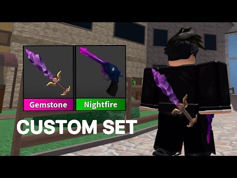 CUSTOM GEMSTONE SET IN MM2 (ROBLOX)