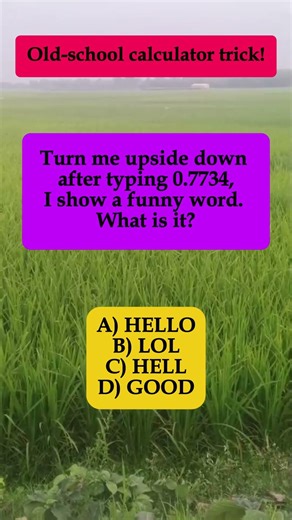 🔄 Turn 0.7734 Upside Down – What Funny Word Appears? #shorts #math #brainteaser #iqvistax #riddle