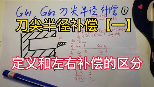 G41，G42怎么用？数控车床刀尖半径左补偿和右补偿的定义和区分
