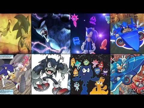 Archie Sonic's History on Tie-in Comics