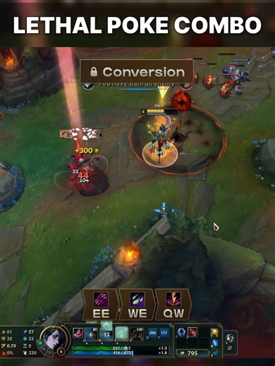 Low health enemies are instantly deleted with this combo. 💀 Full Hwei guide on my channel. #leagueoflegends #hwei #lolguide