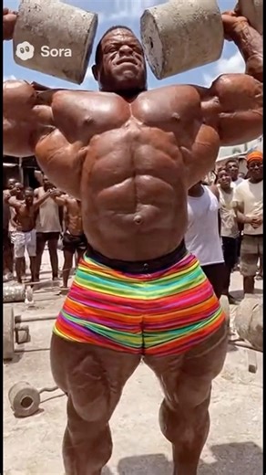 African training hit different 🥶🤌🏿💪🏿🔥#bodybuilding #africanbodybuilders #shredded