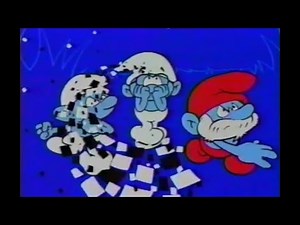(RARE) Cartoon Network Smurfs (Blue) Powerhouse Bumpers