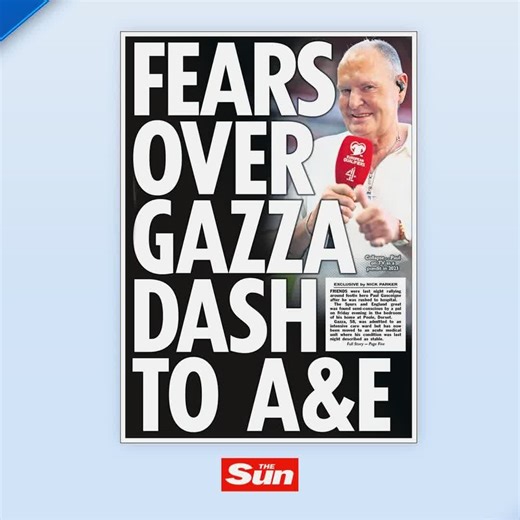 Paul Gascoigne was rushed to hospital after collapsing at his home in Dorset, according to reports. | Sky Sports Football