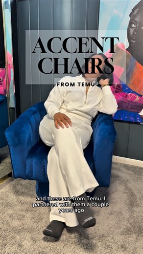 Stephanie Boyer | Interior Decor | Interior Design | DIY on Instagram: "These swivel chairs are perfect for additional seating or cozy corners. #Ad Comment ‘shop’ for the link or copy this code: dzn2922 in the Temu App. You can also copy this link: https://app.temu.com/k/plnkxq6q2ih to shop. *T&C apply* #shoptemu #temufinds #temufind #newfurniture #temuhaul"