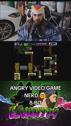 ANGRY VIDEO GAME NERD 8-BIT OUT NOW!! #avgn #8BIT#RETROGAME #nes #clip