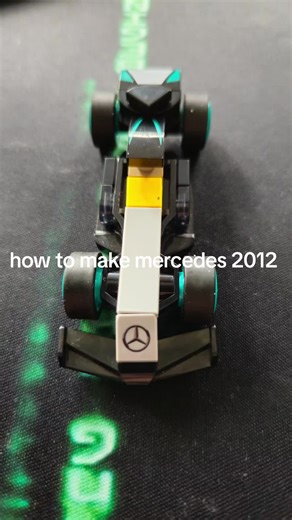 Creating a LEGO Mercedes 2012 F1 Model Tutorial