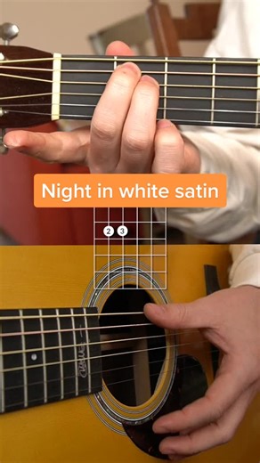 Night in White Satin Guitar Tutorial and Tab | Malbordo Night