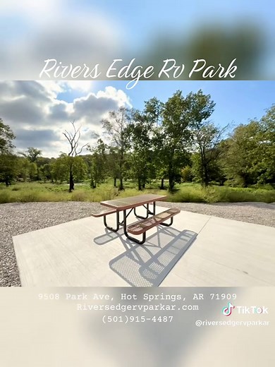 Stay in Comfort at Rivers Edge RV Park in Arkansas