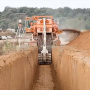 1.1M views · 10K reactions | This machine digs massive trench in seconds. | GIGadgets | Facebook