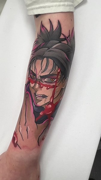 Cursed Technique: Convergence - Jujustu Kaisen Tattoo Ideas