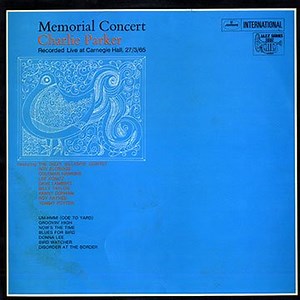 Various - Memorial Concert - Charlie Parker