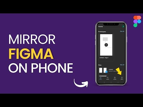 How Mirror on Figma on Mobile Phone