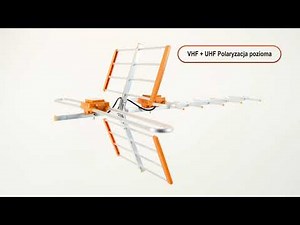 ANTENA AX GALAXY COMBO VHF-UHF MUX 8