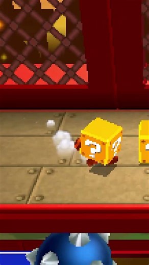 MARIO TURNS INTO A QUESTION BLOCK! | Super Mario 3D Land | #shorts