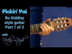Bo Diddley Style guitar - Part 1