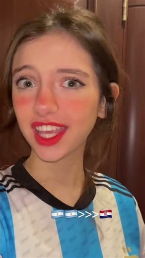 Aleen | Argentina will win!!🇦🇷🇦🇷🇦🇷🇦🇷🇦🇷😭_aleen1oo #viral #makeup #beautifulgirl #foryou #fypp #hair