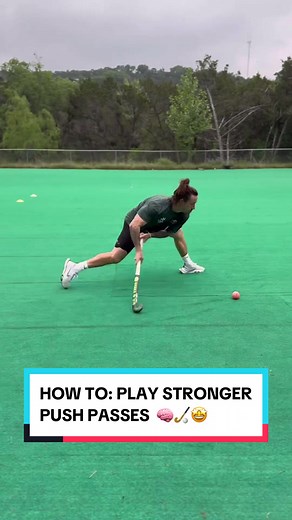 Mastering the Hockey Push Pass Technique