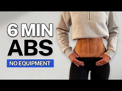 Full Abs Workout in 6 Min | Strong Core, Abs & Pelvic Floor with Lilly Sabri