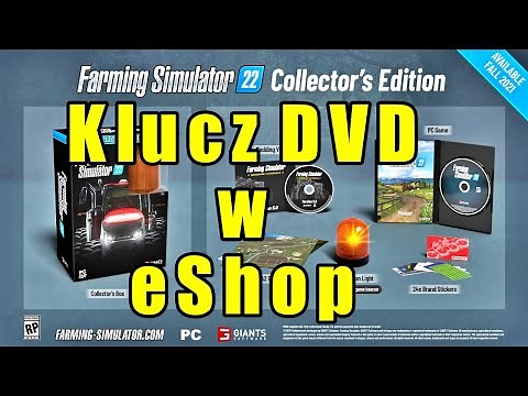 Wszystkie klucze DVD FS22 można również wymienić online! Farming Simulator 22 NOWOŚCI