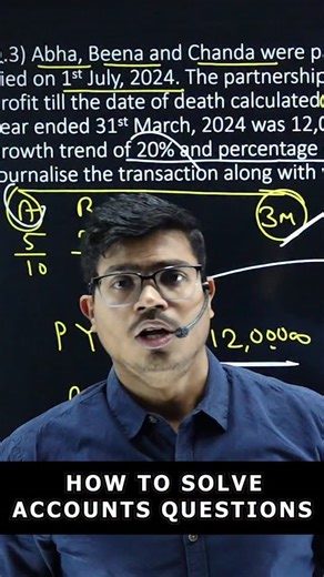 Sunil Panda on Instagram: "Is Tarike se padhoge to Accounts me saare Questions sahi banenge | Right way to Study Accountancy. #cbseclass12 #sunilpandacommerceclasses #class12commerce #cbseclass12 #commercestudents😎"