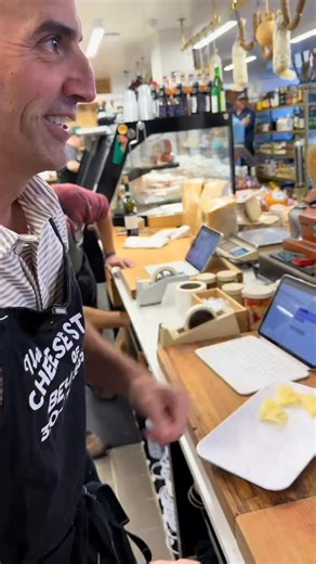 Do you like blue cheese? All the way from New Zealand this one is called Roaring Forties from @kingislanddairy #cheesestoreofbeverlyhills #cheesestore #beverlyhills #cheesemonger | The Cheese Store of Beverly Hills