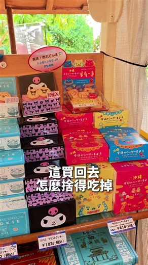Cute Okinawan cartoon character cookies, NT$200 per box.